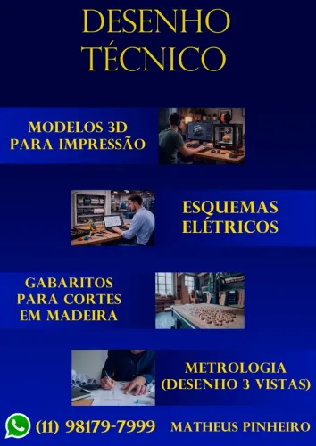 Desenho Técnico para seus projetos 2D e 3D