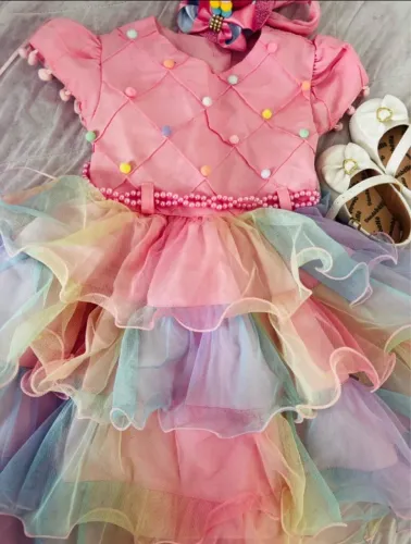 Vestido de festa 1ano