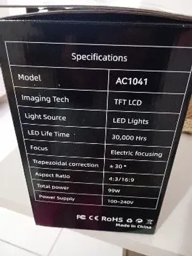 Pra levar progetor apenas 500