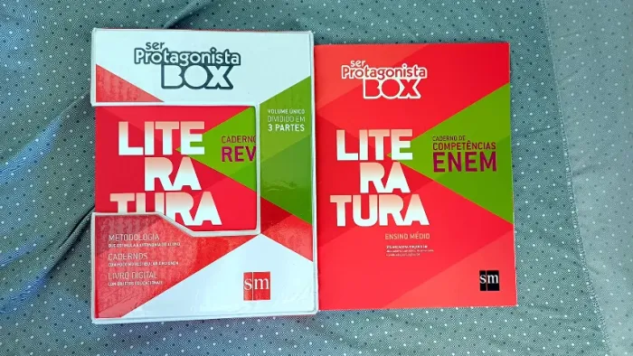 Ser Protagonista Box Literatura + Caderno de Competencias ENEM