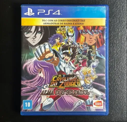 Jogo Os Cavaleiros do Zodiaco Alma dos Soldados - PS4