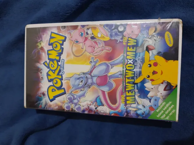 Fita pokémon vhs lacrada