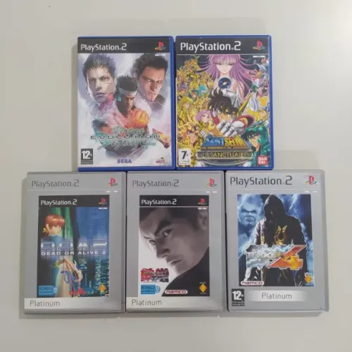 Jogos de Luta PS2 Originais Europeus
