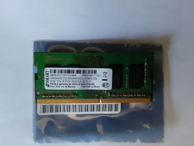 Memória Notebook SMART 4GB DDR4 3200MHz ( Original)