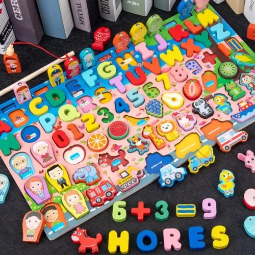 Brinquedo Educativo Montessori Alfabeto