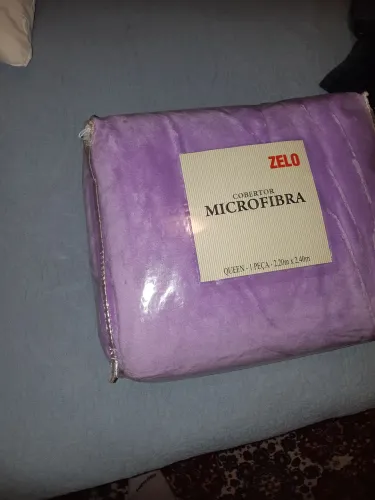Cobertor de Microfibra Zelo Queen(2,20×2,40). Material Poliester