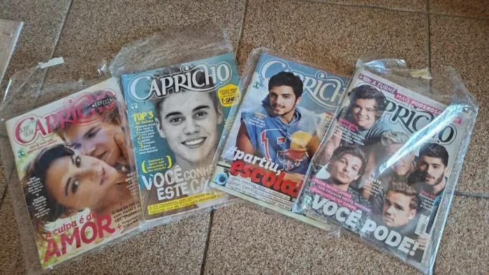 Lote de 6 revistas Capricho 