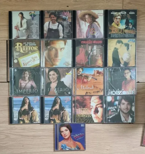Cds novelas 10 reais cada 