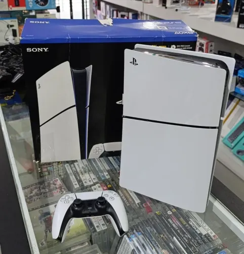 Ps5 slim 1t com 3meses de garantia