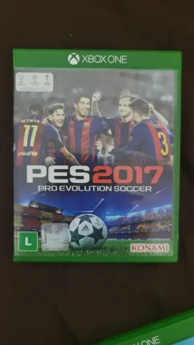 PES 2017 Pro Evolution Soccer Xbox One Original - Disco Perfeito - C/ Caixa