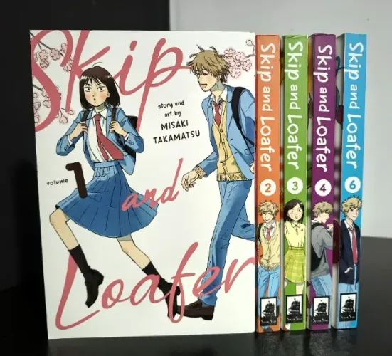 Skip and Loafer Vols. 1-4 e 6 [Mangás em INGLÊS]