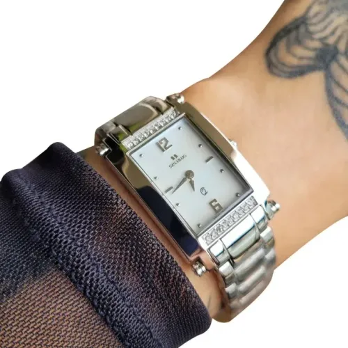 Relógio Feminino Seculus Q Swiss Made 16772762msss Prateado