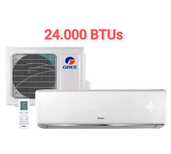 Ar Split Gree 24.000 BTUs+ Nota + Garantia+ Cartão 12x