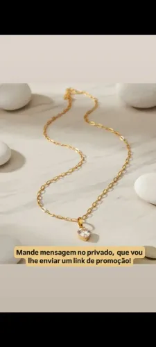 Cordão Feminino ouro 18k 55cm