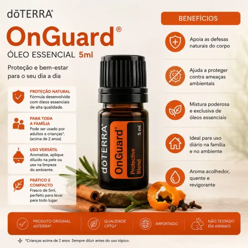 Óleo Essencial OnGuard 5ml D?TERRA 