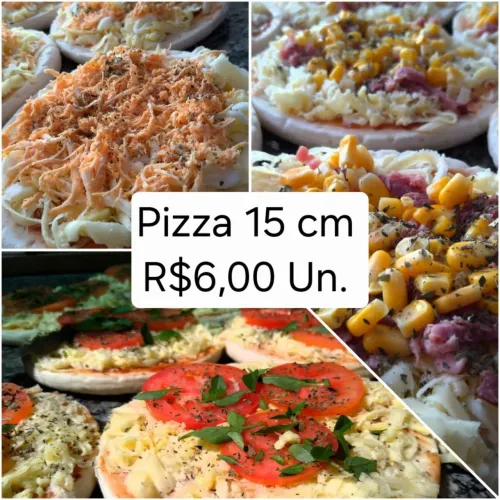 Mini Pizza Fresquinha de 15 cm 