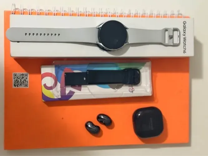 Oportunidade! Relogio Galaxy Watch 6 + Fone de ouvido Galaxy Buds