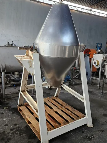 Misturador Duplo cone em inox - 200 litros