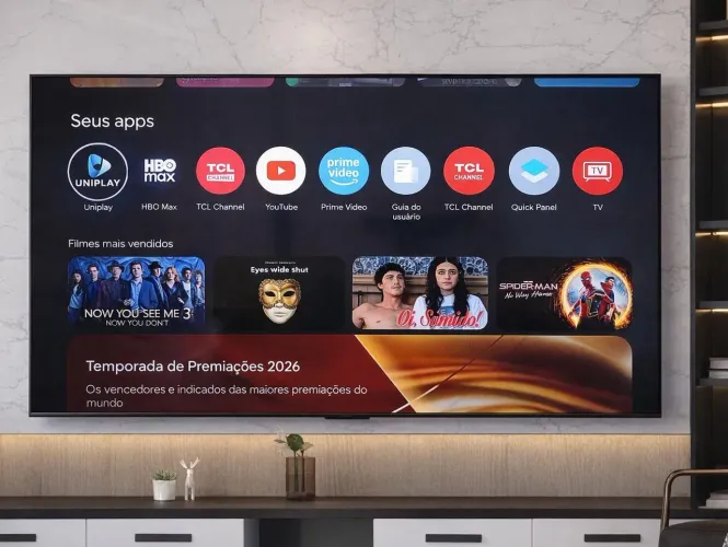 Smart Tv TCL 85" 4K QLED MiniLED Premium - AIPQ  Subwoofer | OPORTUNIDADE!!!!<br>