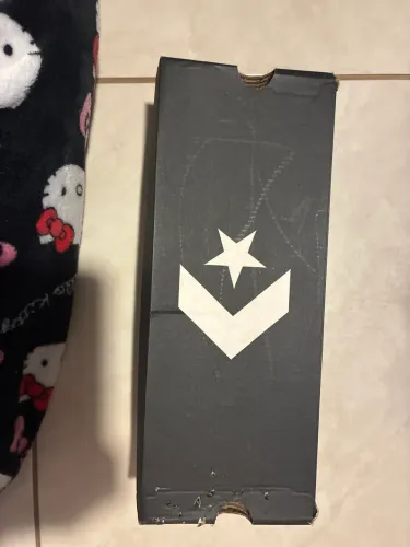 tênis converse all star novo cano baixo preto na caixa