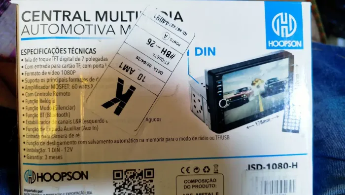 Multimídia de carro