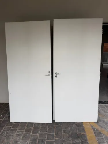 Porta Madeira Branca