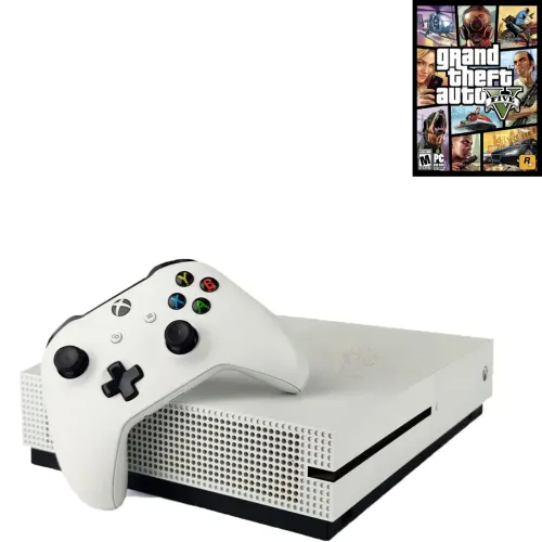 Xbox One S 1Tb com GTA 5 DVD