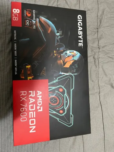 Placa de vídeo: Rx 7600 oc gaming gigabyte