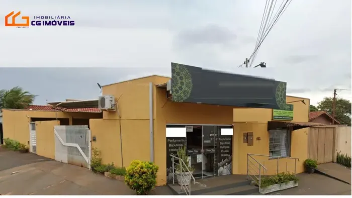 Salão comercial e 2 casas com 2 quartos cada no Jardim Morenão em Campo Grande - MS