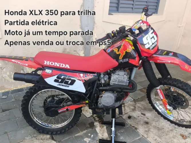 Honda moto para Trilha