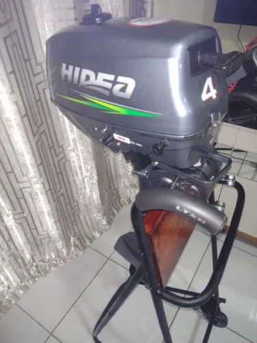 Motor de poupa Idea 4 Hp, novo de verdade 