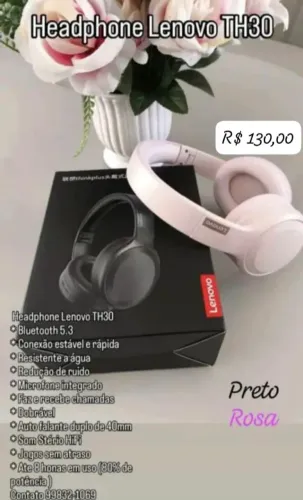 Headphone Lenovo Th30
