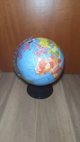 Globo Terrestre Escolar Giratório