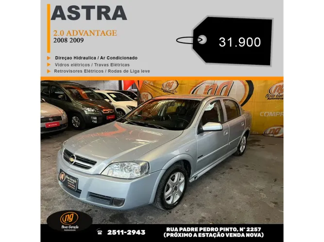 Chevrolet Astra Sed. Advant. 2.0 8V MPFI Flexp. 4P 2009