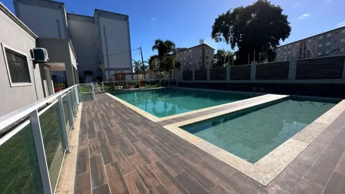 *ALUGO 2 QUARTOS - MUNDAU PARQUE CLUBE NA SANTA AMÉLIA - TÉRREO