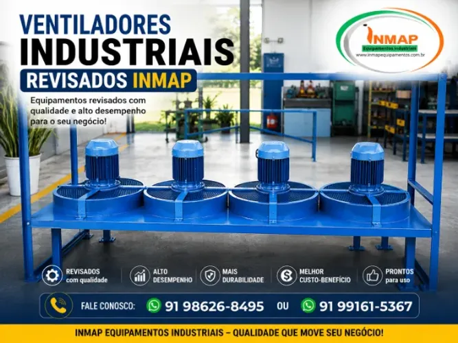 VENTILADORES INDUSTRIAIS REVISADOS 