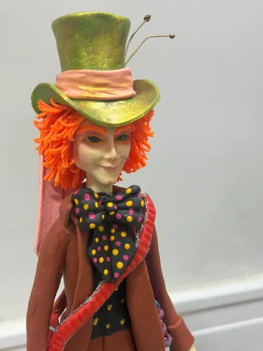 Chapeleiro maluco - biscuit - Alice no país das maravilhas 