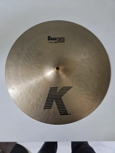 Prato Zildjian 17" K Dark Thin Crash