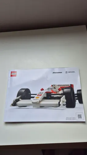 Manual montagem Lego Mclaren Ayrton Senna