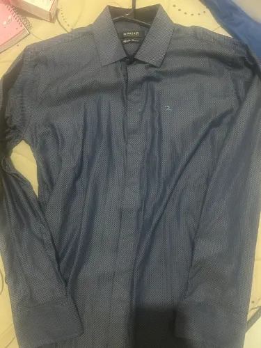 camisa social manga longa, blinclass. em algodão egípcio. Nova.