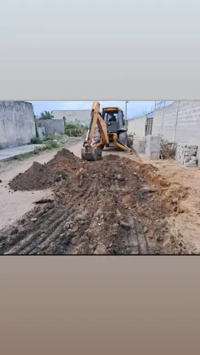 Locação retroescavadeira