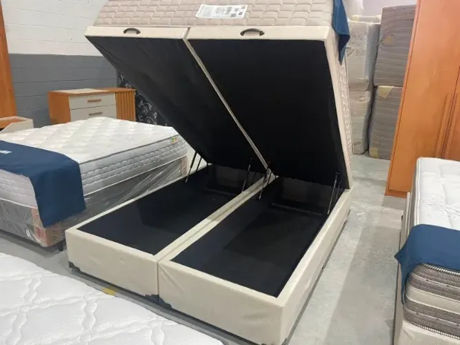 Base Box Baú Queen PRONTE ENTREGA
