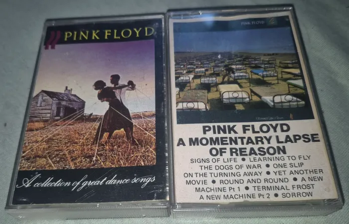Fitas K7 cassete Pink Floyd originais