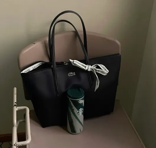 Bolsa Lacoste Back - Tamanho G