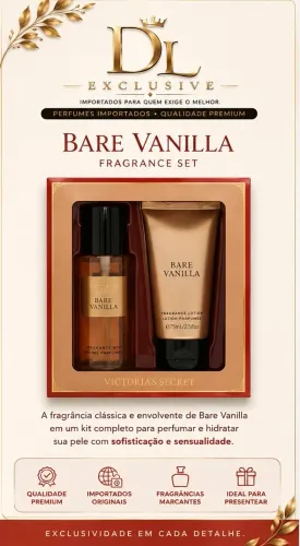 Kit Victoria's Secret Bare Vanilla Mini original