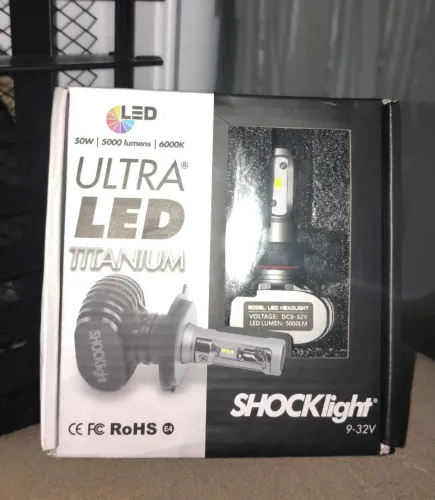 Vendo ultra led Titanium H7