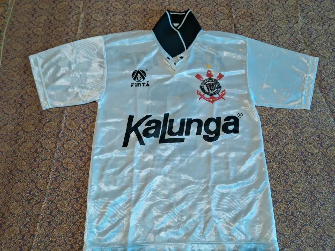 Camiseta Corinthians Oficial 1991 Finta Tamanho P