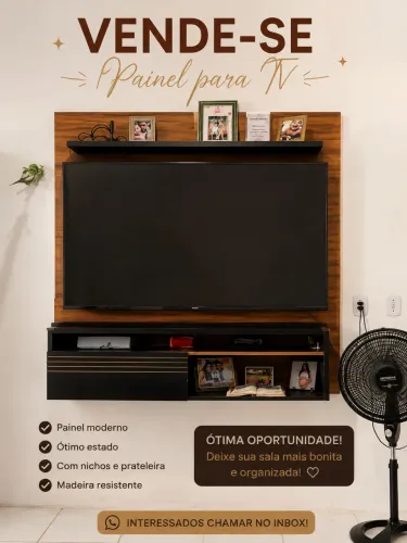 ? PAINEL PARA TV ATÉ 65 POLEGADAS