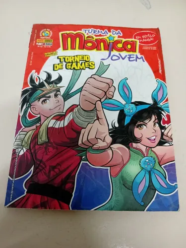 Gibi manga turma da Monica Jovem Torneio de Games 
