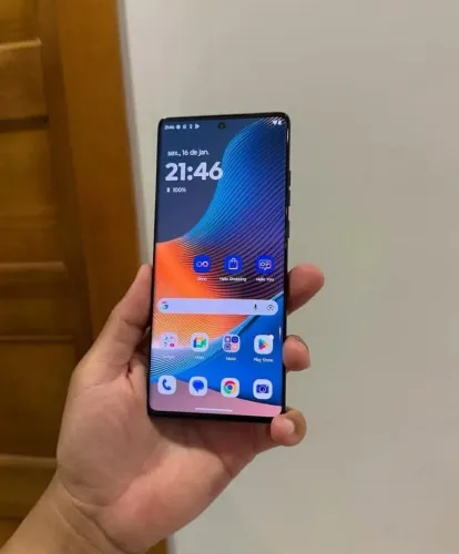 Moto edge 50 fusion 5G 256GB Com NFC completo na caixa!